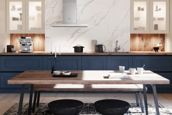 cuisine au style rustique américain