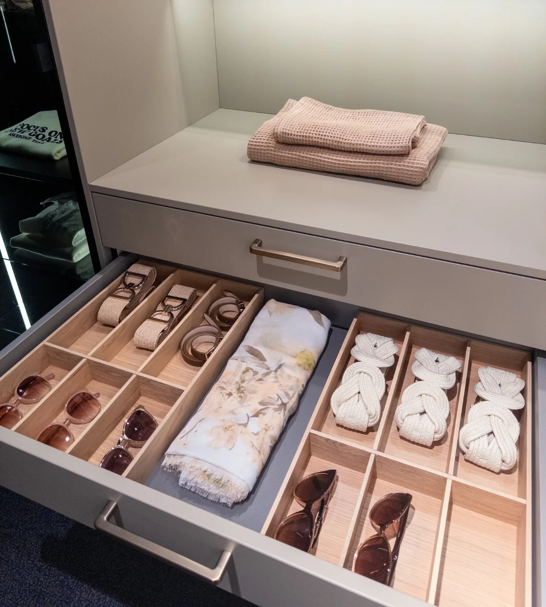 aménager son dressing accessoires