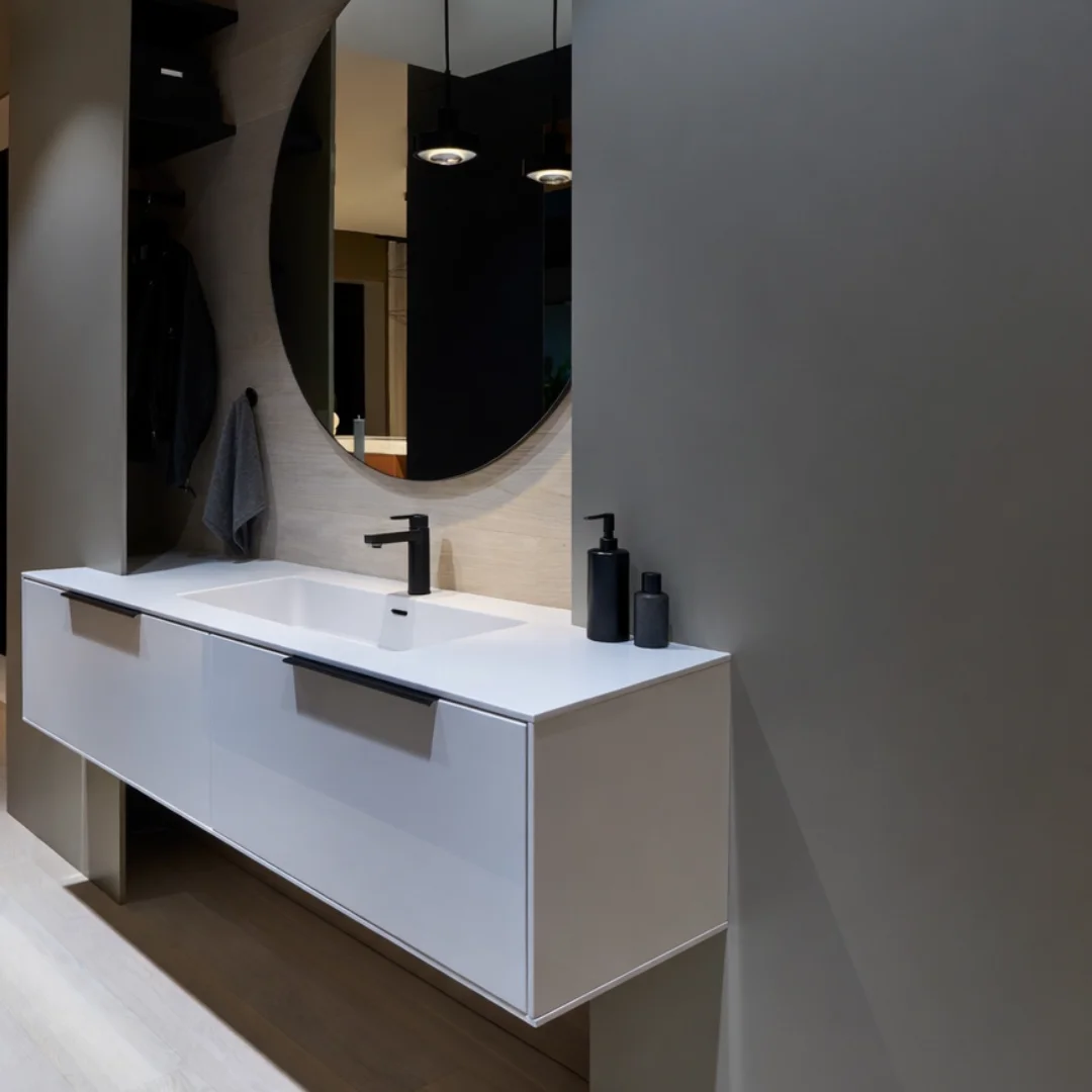 aménagement salle de bain matériaux